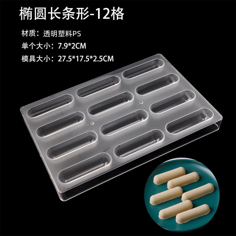 Creative Chocolate Mold Series Transparent Plastic Baking Tools Diy Candy Mold Chocolate Shovel Sale - Image 1